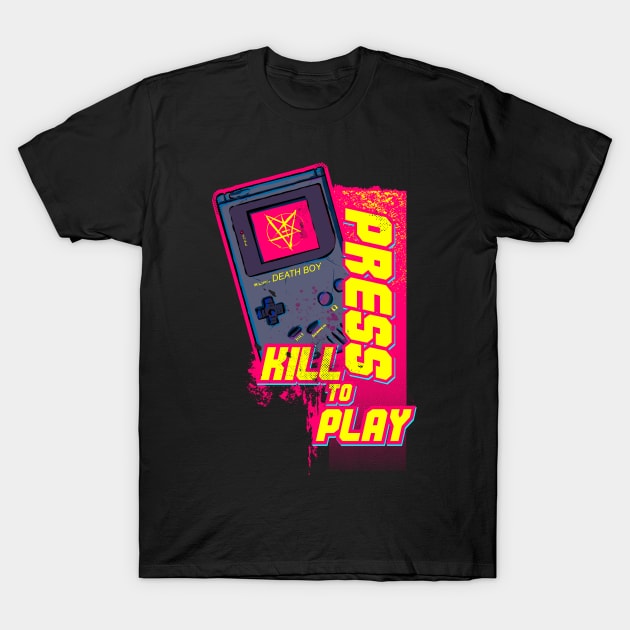 Kill to Play T-Shirt by visionvortex